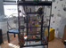 Large parrot cage with playstand + accessories. £50