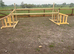 Rustic show jumps made to order