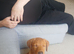 Red fox labrador puppy