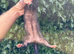 Black roan mitt Jill