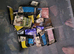 Kitten food and adult food treats