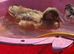 Buff Orpington young ducks