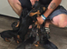 Beautiful black and tan miniature dachshund puppies