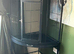 Corner parrot cage