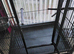 Young kakariki with cage.