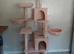 Pink cat tree