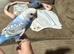 Baby male budgie semi tame