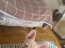 Pink rope French bulldog for rehome