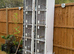 2 rows of 5 breeding cages