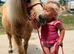 Registered Shetland palomino mare.