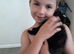 Beautiful black female kitten
