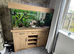 Aqua one 240l 4ft fish tank oak