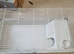 A rabbit cage in good condition