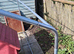For Sale. Metal full height frame with door for hen, ducks ets
