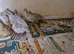 Lovely snowflake quails