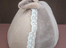 Igloo Style Handmade Pet/Cat Beds, Soft Light Brown/Fawn Fleece And Faux Suede Fabric With Lace Trim