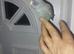 Black face hand reared tame budgie