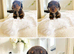 Chocolate and tan boy ready to leave !!