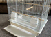 White bird cage