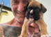 Champion breed boxer puppies