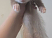 Semi angora Harlequin jill