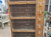 Block of 4 budgie breeding cages