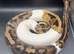 Female pied ball python