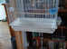 Large White Puerto Rica bird cage with stand